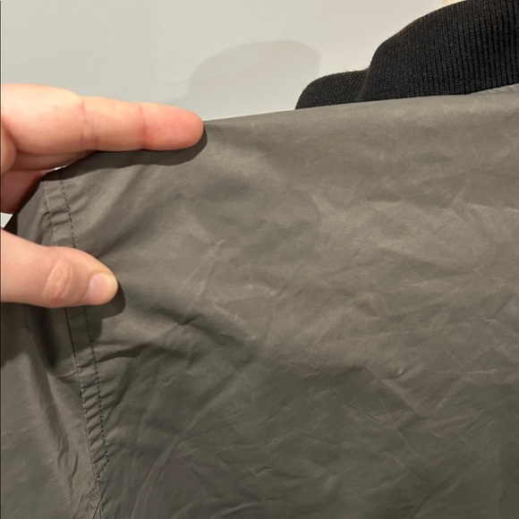 Wallace and Barnes Gray Bomber Jacket - Picture 5 of 6